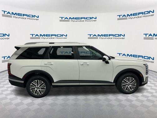 Creamy White Pearl 2026 Hyundai Palisade Hybrid Blue SEL 7P