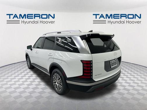 Creamy White Pearl 2026 Hyundai Palisade Hybrid Blue SEL 7P