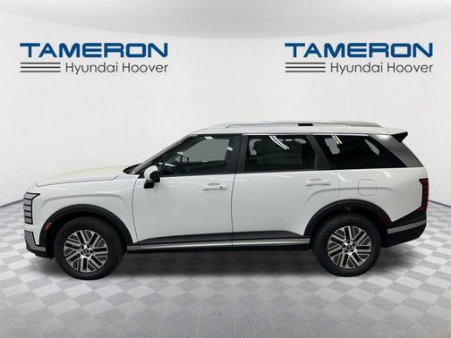 Creamy White Pearl 2026 Hyundai Palisade Hybrid Blue SEL 7P