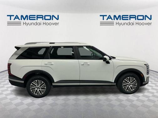 Creamy White Pearl 2026 Hyundai Palisade Hybrid Blue SEL 7P