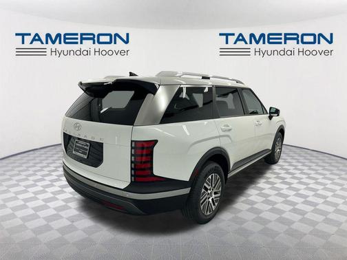 Creamy White Pearl 2026 Hyundai Palisade Hybrid Blue SEL 7P