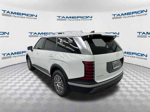 Creamy White Pearl 2026 Hyundai Palisade Hybrid Blue SEL 7P