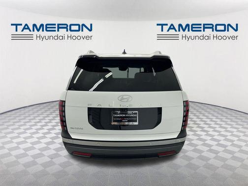 Creamy White Pearl 2026 Hyundai Palisade Hybrid Blue SEL 7P