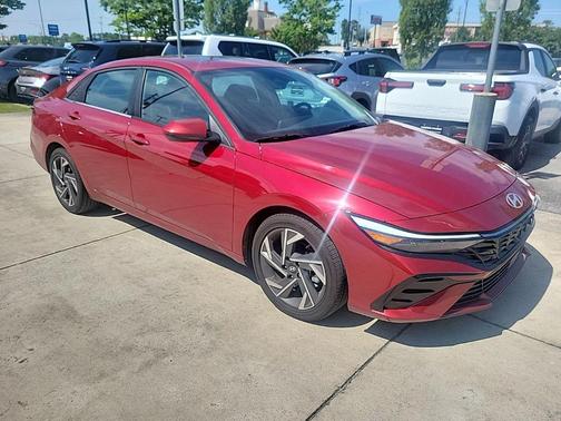 Ultimate Red 2025 Hyundai ELANTRA SEL