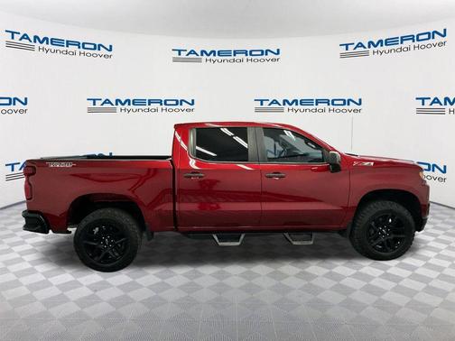 Cherry Red Tintcoat 2021 Chevrolet Silverado 1500 Custom Trail Boss