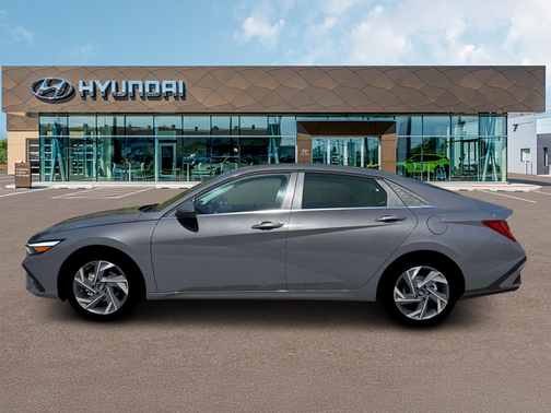 Ecotronic Gray 2026 Hyundai ELANTRA Limited