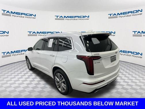Crystal White Tricoat 2024 Cadillac XT6 Premium Luxury AWD
