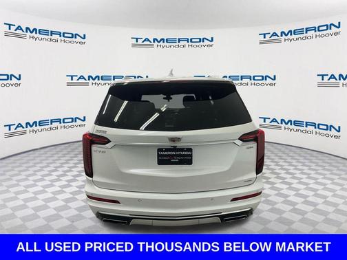 Crystal White Tricoat 2024 Cadillac XT6 Premium Luxury AWD