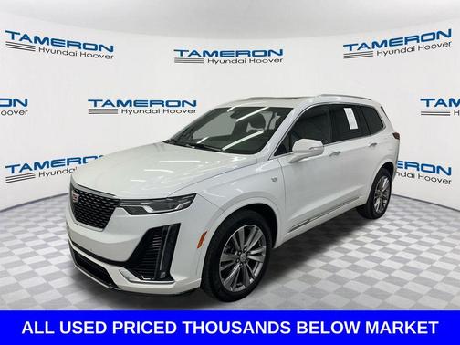 Crystal White Tricoat 2024 Cadillac XT6 Premium Luxury AWD