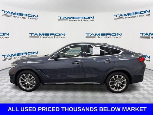 Arctic Gray Metallic 2021 BMW X6 xDrive40i