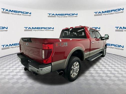 Rapid Red Metallic Tinted Clearcoat 2021 Ford F-250 Lariat