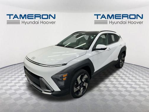 Atlas White 2024 Hyundai KONA Limited