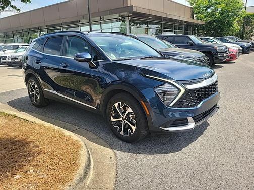 Vesta Blue 2024 Kia Sportage Hybrid EX