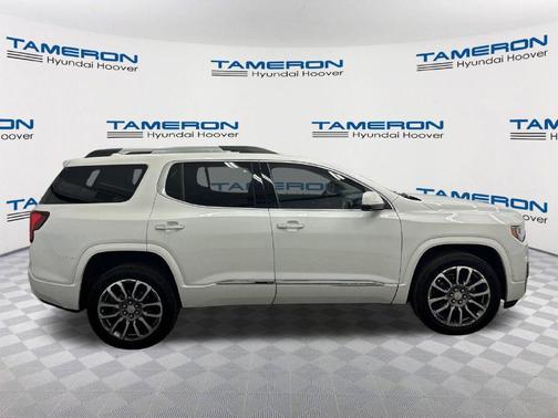 White Frost Tricoat 2023 GMC Acadia Denali
