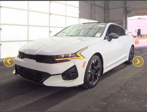 Glacial White Pearl 2023 Kia K5 GT-Line