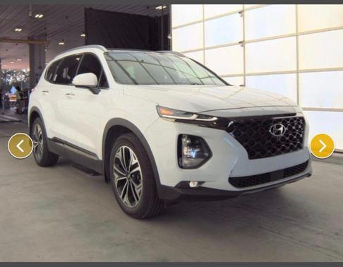 Quartz White 2020 Hyundai SANTA FE Limited 2.0T