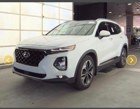 Quartz White 2020 Hyundai SANTA FE Limited 2.0T