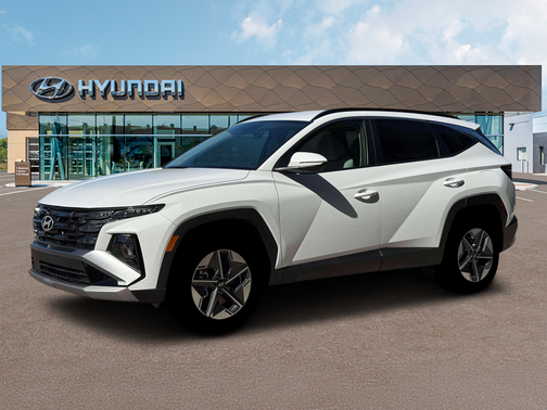 Creamy White Pearl 2026 Hyundai TUCSON Hybrid SEL Convenience