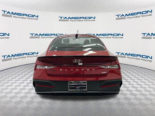 Ultimate Red 2025 Hyundai ELANTRA HEV SEL Sport