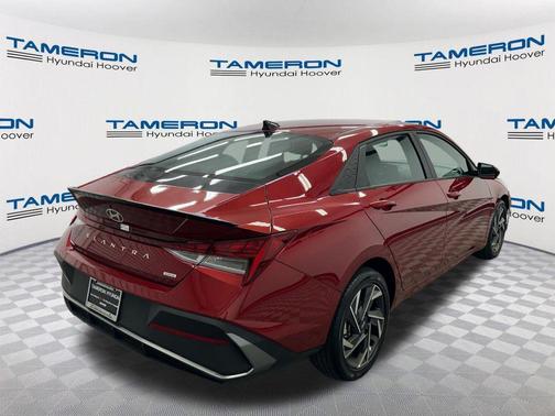 Ultimate Red 2025 Hyundai ELANTRA HEV SEL Sport