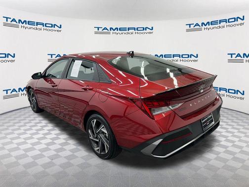 Ultimate Red 2025 Hyundai ELANTRA HEV SEL Sport