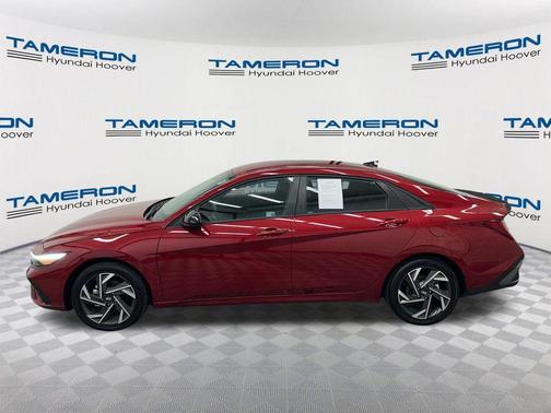Ultimate Red 2025 Hyundai ELANTRA HEV SEL Sport