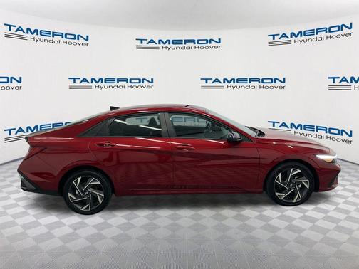 Ultimate Red 2025 Hyundai ELANTRA HEV SEL Sport