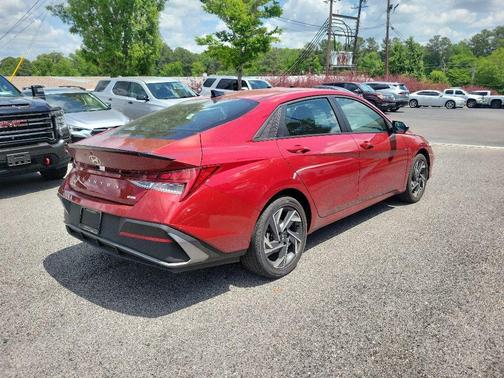Ultimate Red 2025 Hyundai ELANTRA HEV SEL Sport