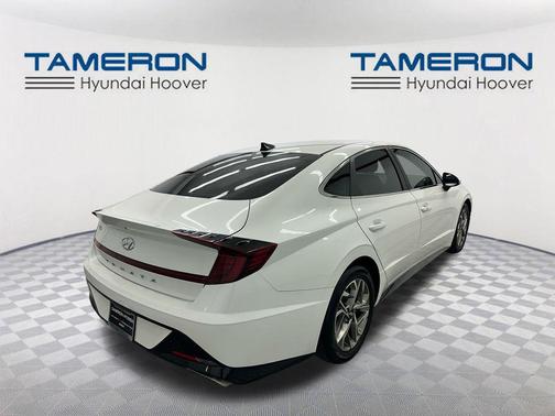 Quartz White 2021 Hyundai SONATA SEL