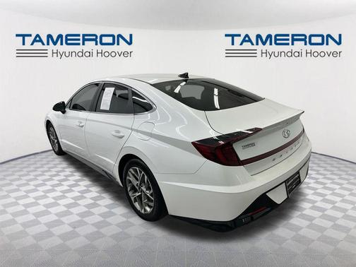Quartz White 2021 Hyundai SONATA SEL