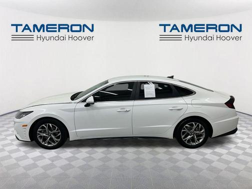 Quartz White 2021 Hyundai SONATA SEL