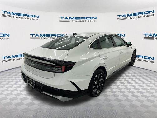 Serenity White 2025 Hyundai SONATA SEL