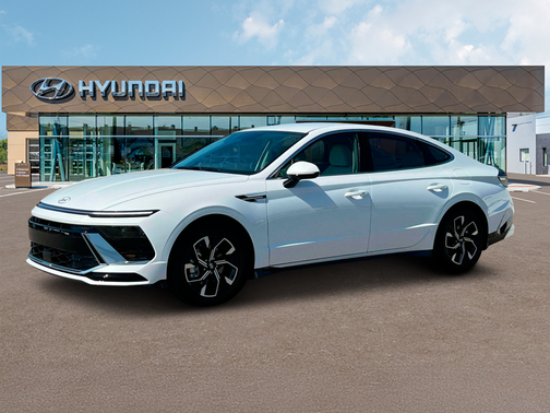 Serenity White 2025 Hyundai SONATA SEL