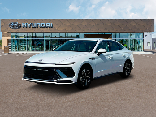 Serenity White 2025 Hyundai SONATA SEL