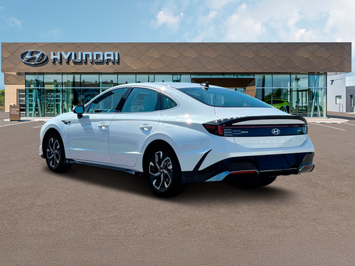 Serenity White 2025 Hyundai SONATA SEL