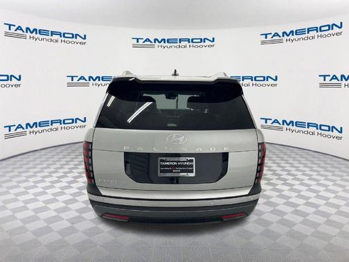 Typhoon Silver Metallic 2026 Hyundai Palisade Hybrid Blue SEL Premium 7P