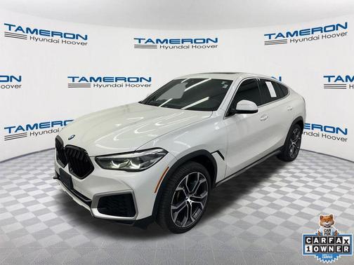 Mineral White Metallic 2022 BMW X6 xDrive40i
