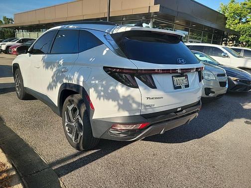 White Pearl 2024 Hyundai TUCSON Limited