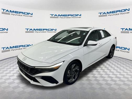 Serenity White 2025 Hyundai ELANTRA SEL