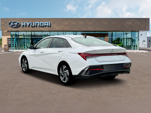 Serenity White 2025 Hyundai ELANTRA SEL