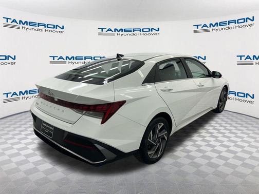 Serenity White 2025 Hyundai ELANTRA SEL