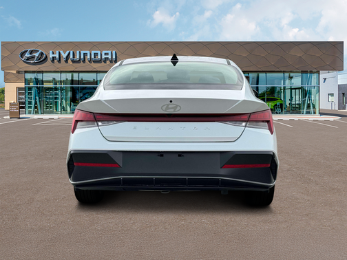 Serenity White 2025 Hyundai ELANTRA SEL