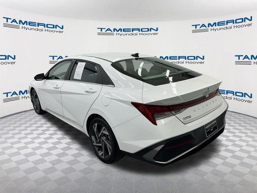 Serenity White 2025 Hyundai ELANTRA SEL
