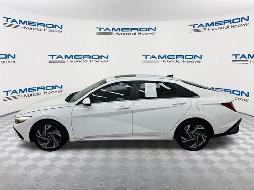 Serenity White 2025 Hyundai ELANTRA SEL