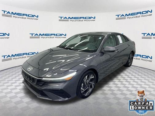 Ecotronic Gray 2025 Hyundai ELANTRA Limited
