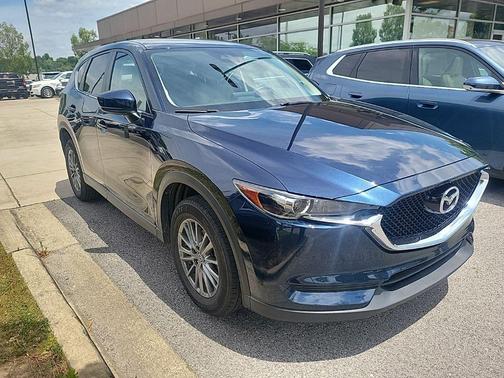 Deep Crystal Blue Mica 2017 Mazda CX-5 Touring