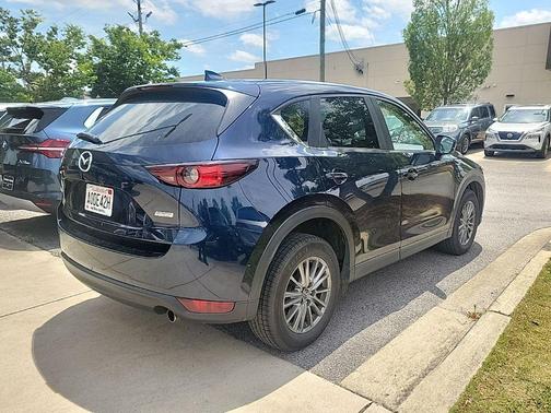 Deep Crystal Blue Mica 2017 Mazda CX-5 Touring