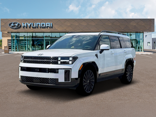 Serenity White 2026 Hyundai SANTA FE Calligraphy SUV