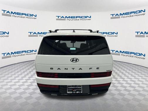 Serenity White 2026 Hyundai SANTA FE HEV Calligraphy