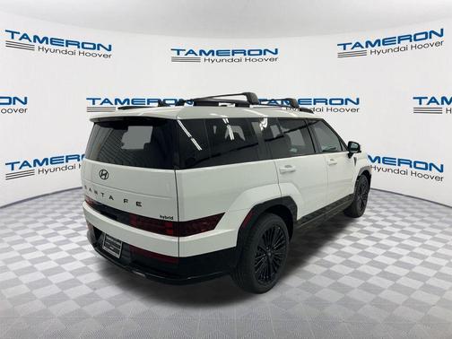 Serenity White 2026 Hyundai SANTA FE HEV Calligraphy